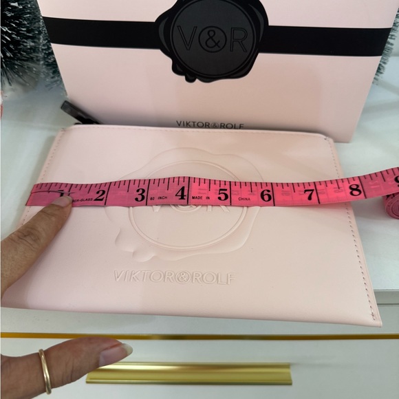 Viktor & Rolf Pink Medium Pouch Cosmetic Bag New In Box - Picture 6 of 10